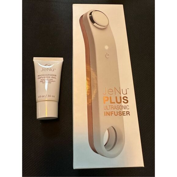 JeNu Plus Ultrasonic Infuser Anti Aging Device Face Massager gel  Facial Skin Ti - Picture 6 of 10
